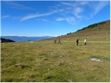 parking below Weinebene - Grillitschhütte (Golica/Koralpe)